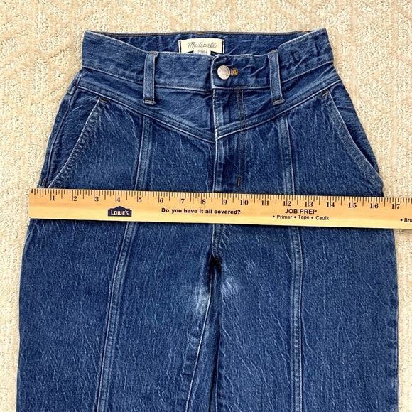 MADEWELL The Perfect Vintage Straight Jean women's 23 Greenhaven Wash Seamed V - Picture 4 of 16